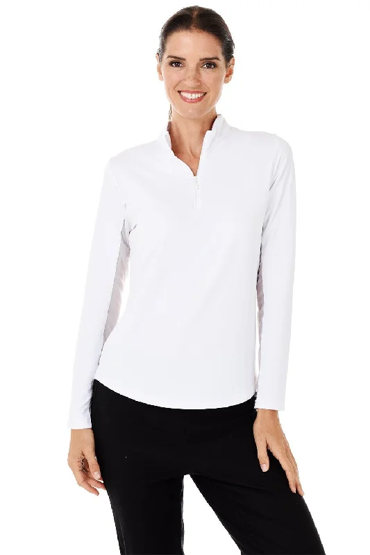 Solid UPF50+ Sun Shirt Refined Women's Hand - crafted