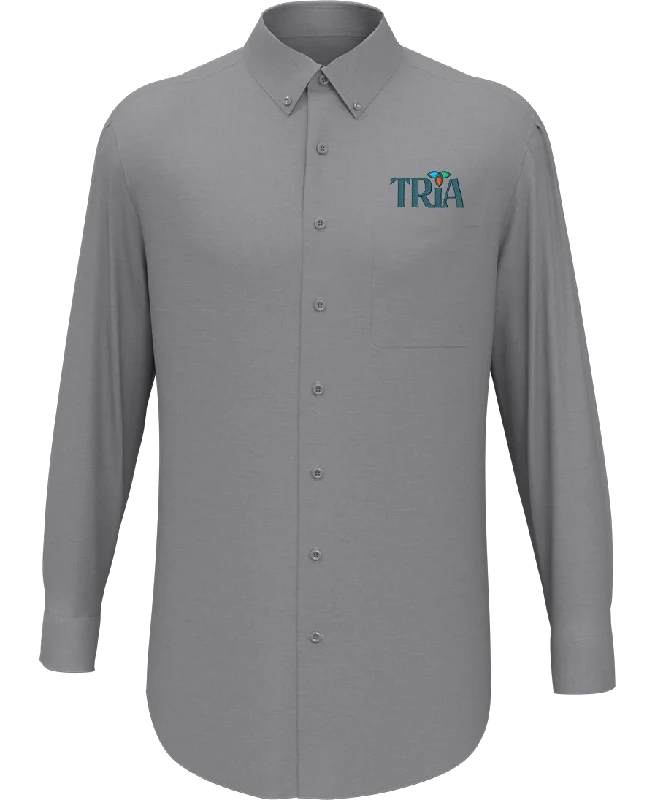 Perry Ellis Heathered Woven Shirt Stylish Women's Tropical 