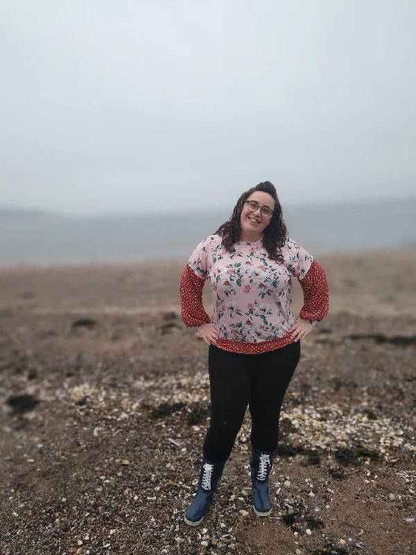 PDF Pattern - Driftwood Dolman Sweatshirt - Adult Female/Curve Fit | Waves & Wild Modern Women's Tech
