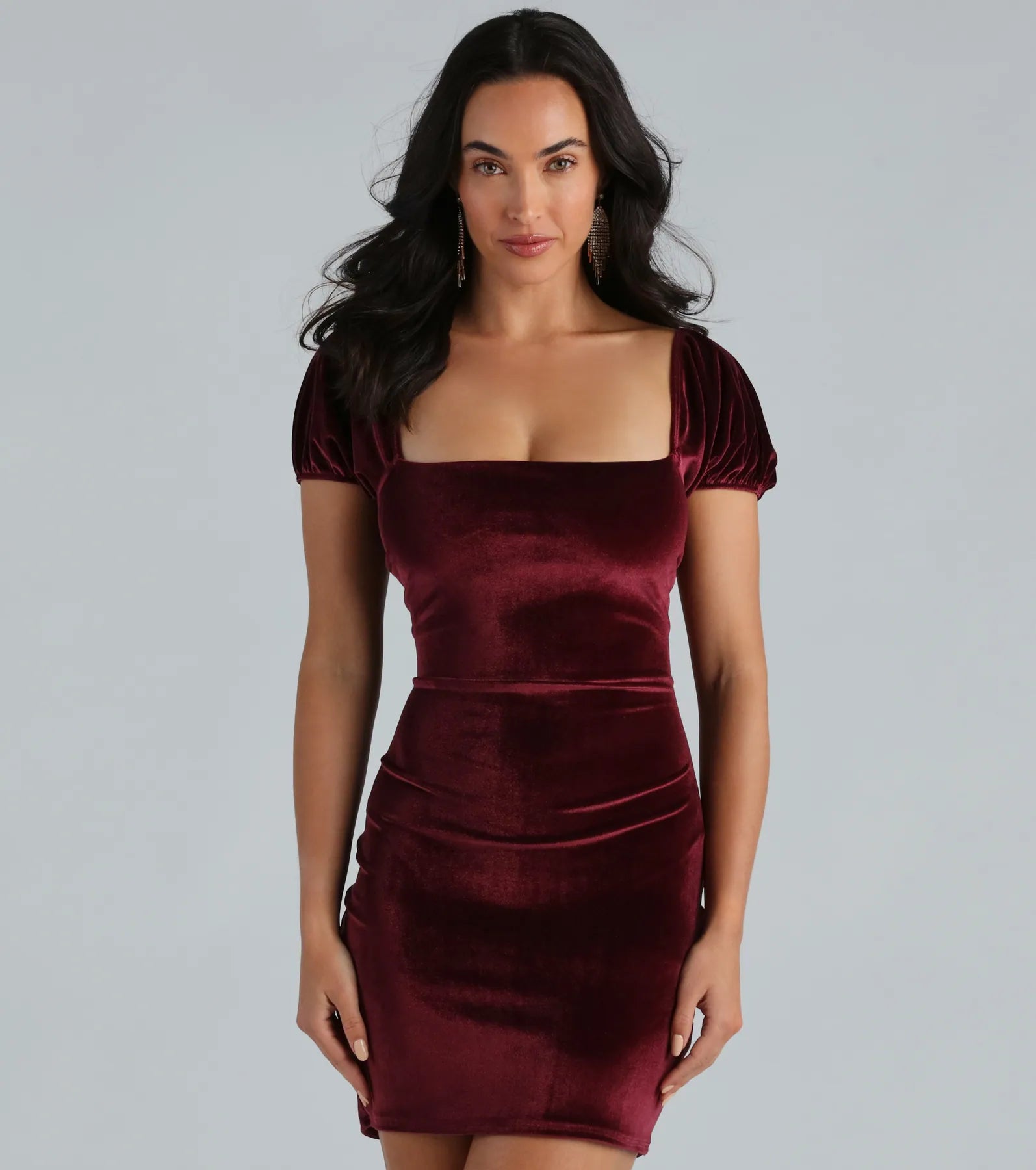 That Luxe Look Velvet Bodycon Mini Dress purpose