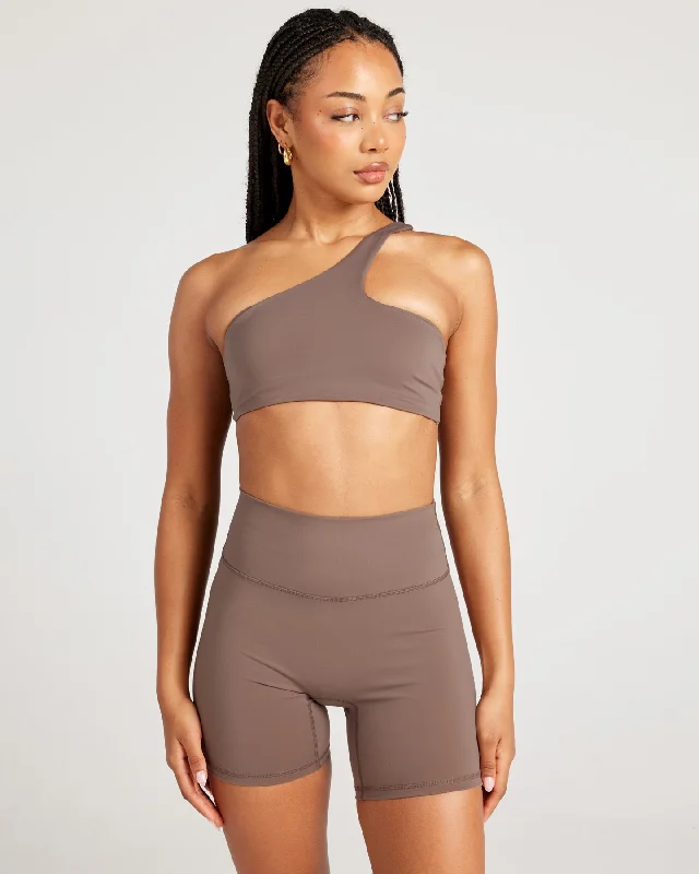 Aura Flow Lite Bra - Mushroom Sporty Women's Tennis