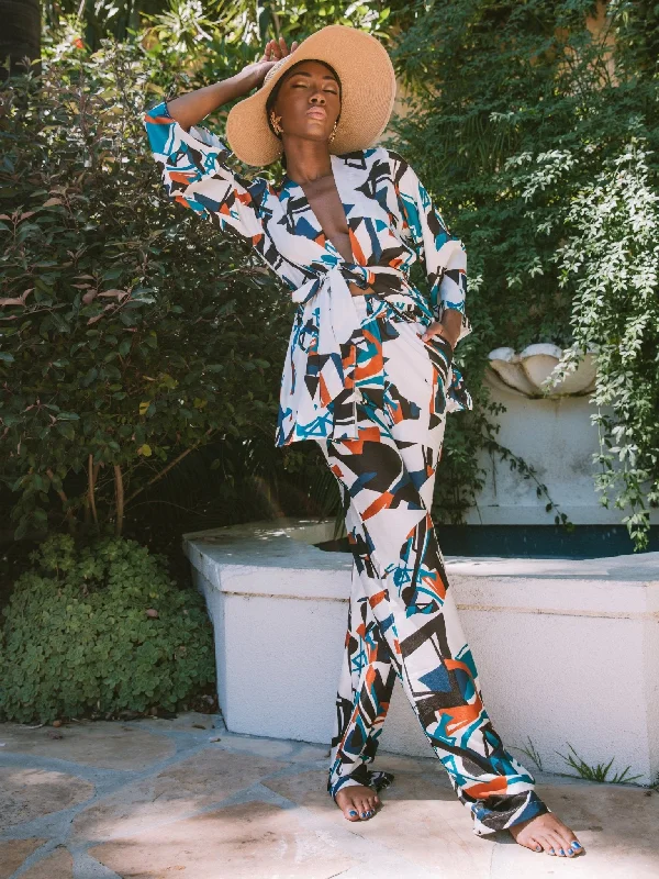 Leer Pants - Ndar White Country