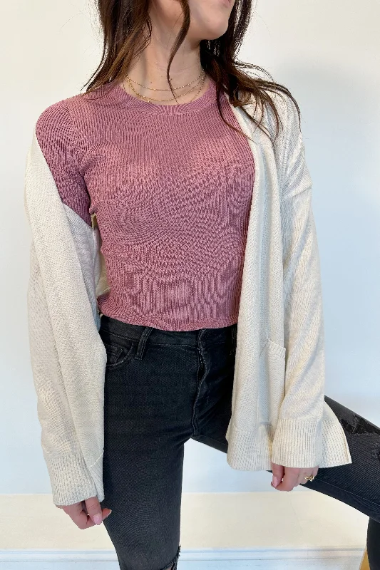Simplicity Knit Cardigan Stylish Women's Neon