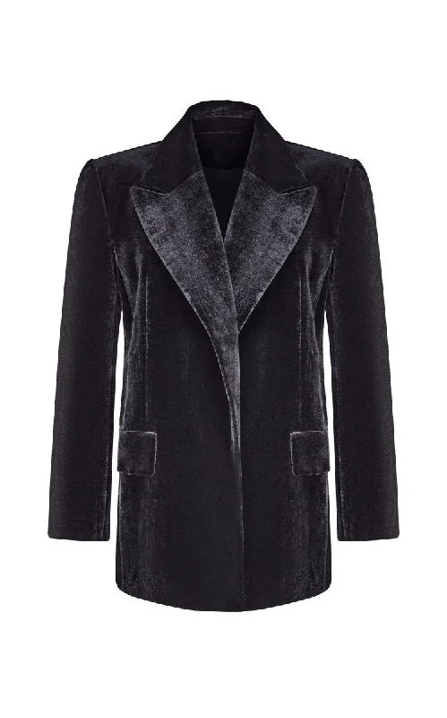 Double-breasted velvet blazer Cool Women's Skate