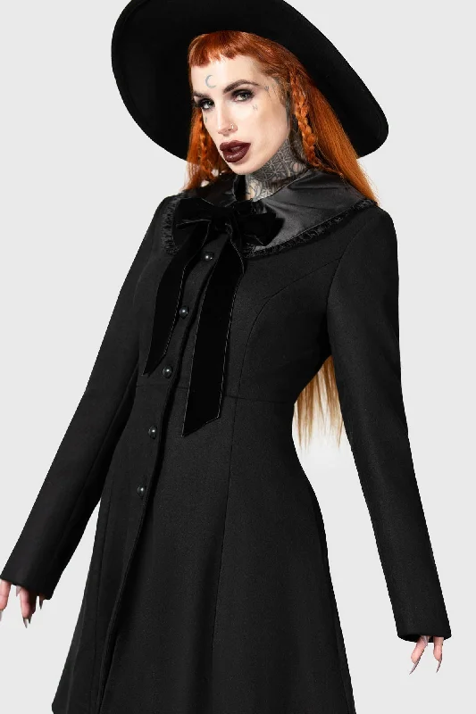 Druantia Coat Preppy Women's College