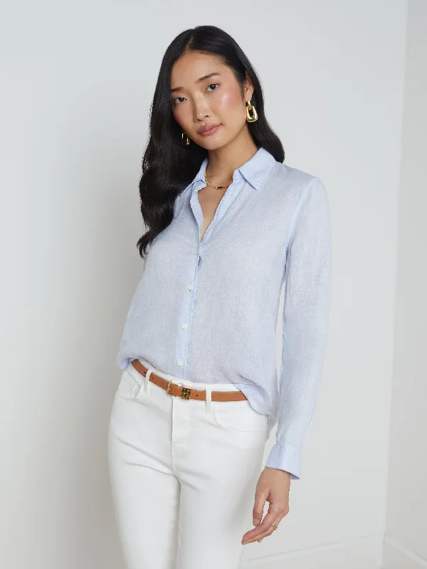Tyler Linen Blouse Casual Women's Japanese 