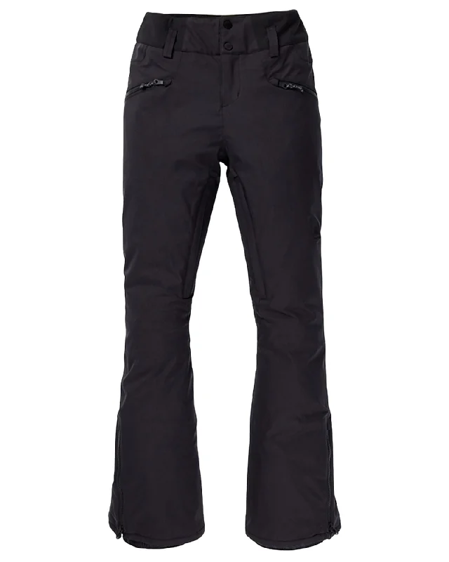 Burton Women's Marcy High Rise Stretch 2L Snow Pants - True Black Refined Women's Classic 