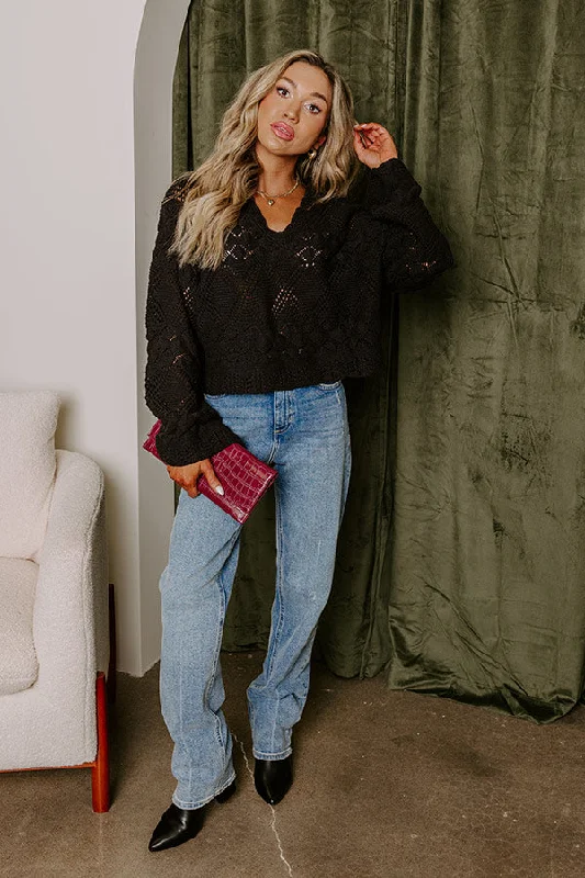 Light The Way Knit Sweater Gym