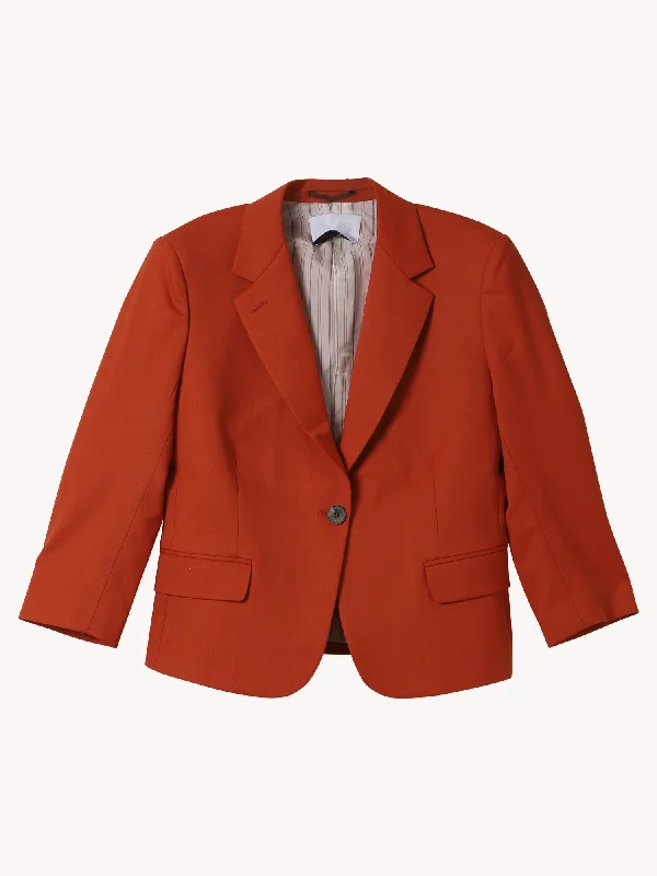 Beata Jacket in Pumpkin Monochromatic All - in - one