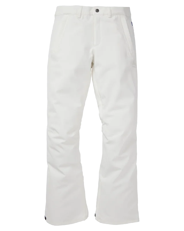 Burton Women's Society Snow Pants - Stout White Laid - back Women's Vibe