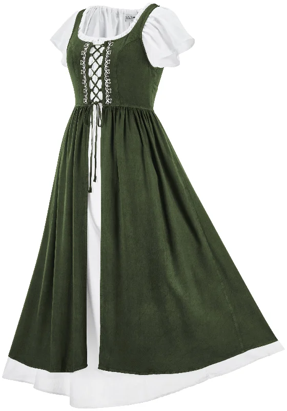 Liesl Overdress Set Limited Edition Moss Green Scandinavian