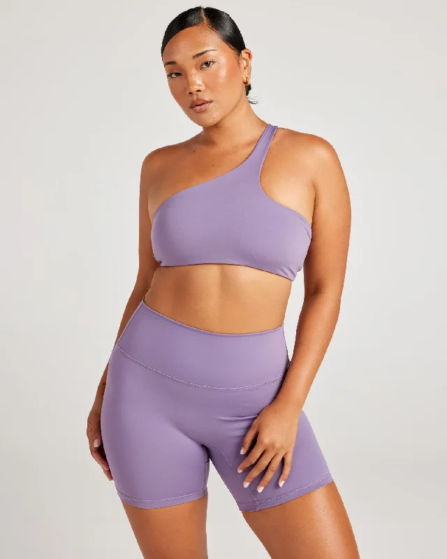 Aura Flow Lite Bra - Grape Minimalist Women's Casual