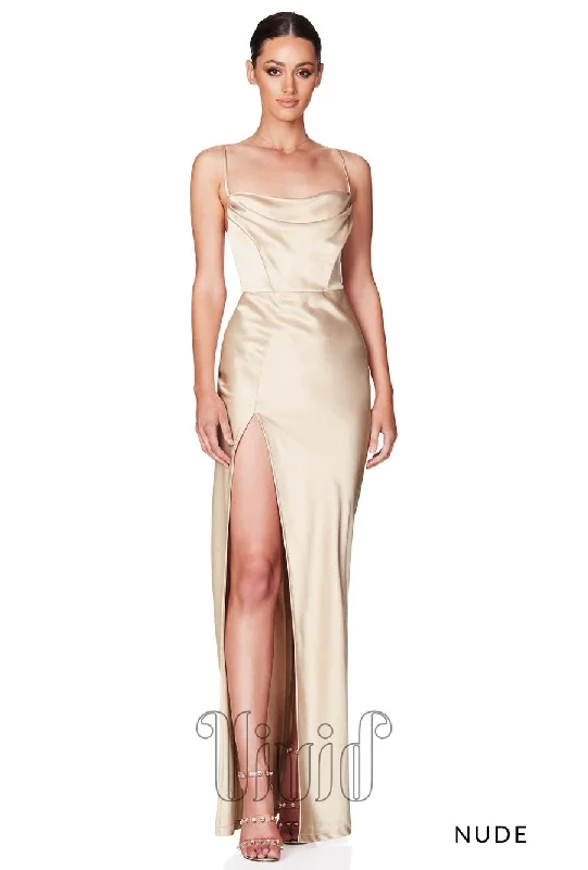Dream Draped Maxi Dress Sleek Women's 