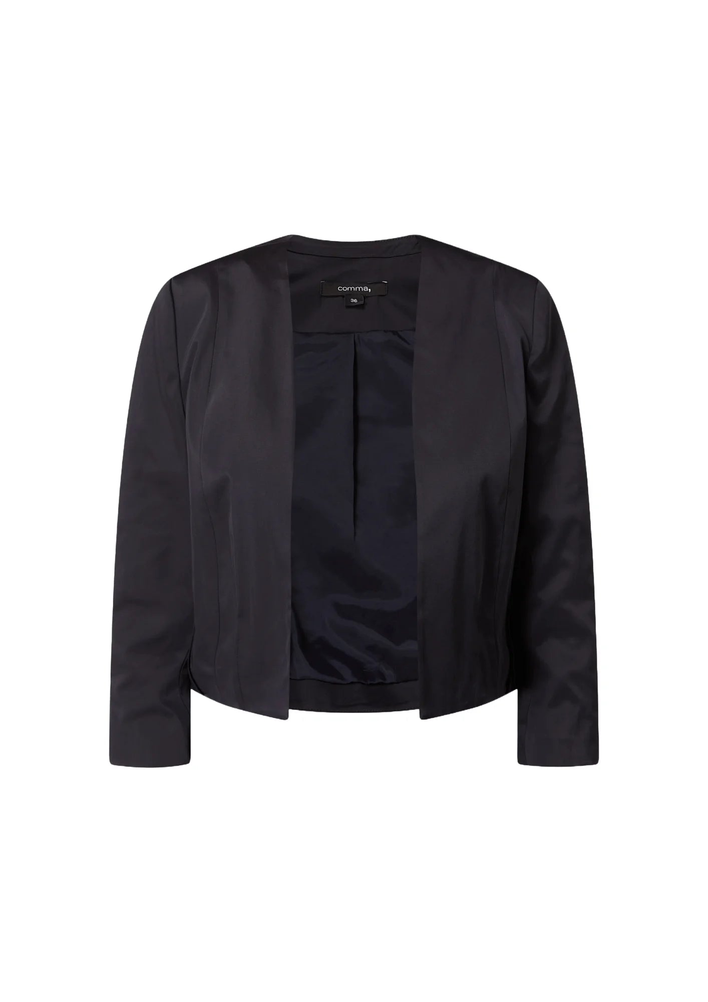 NAVY BLUE BOLERO Sophisticated Women's Tailored