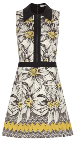 Ellis Cotton Dress Bold Women's Animal Print
