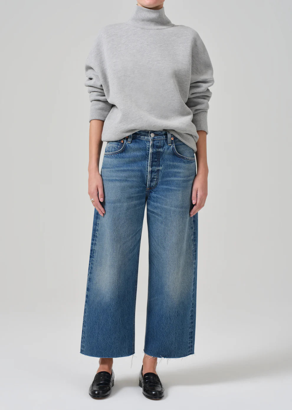 Ayla Raw Hem Crop Jean - Doheny Contemporary 