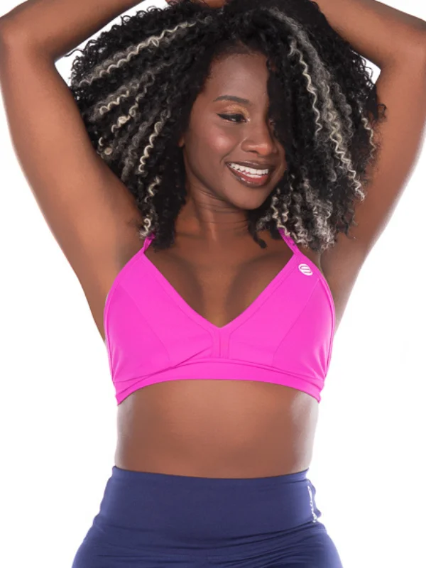 Bikini-Cup Top - Fuchsia Confident Women's High - fashion