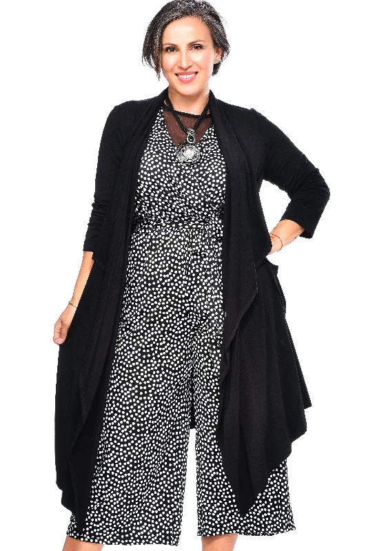 Bamboo cascading Cardigan purpose