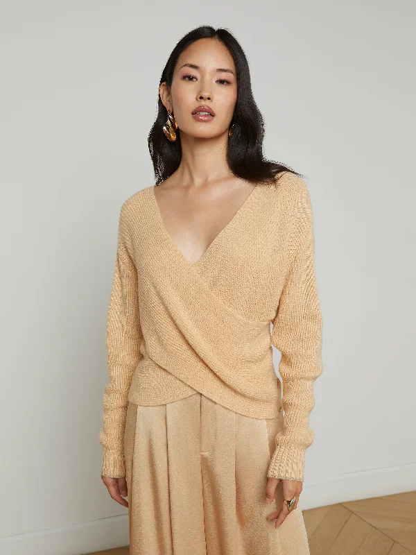 Antonella Crossover Sweater Edgy Women's Punk