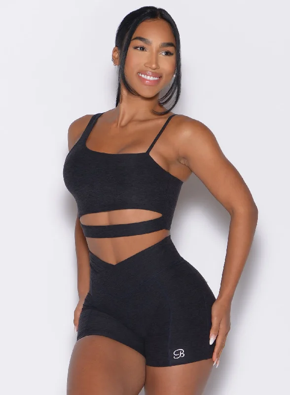 Asymmetrical Slit Bra European