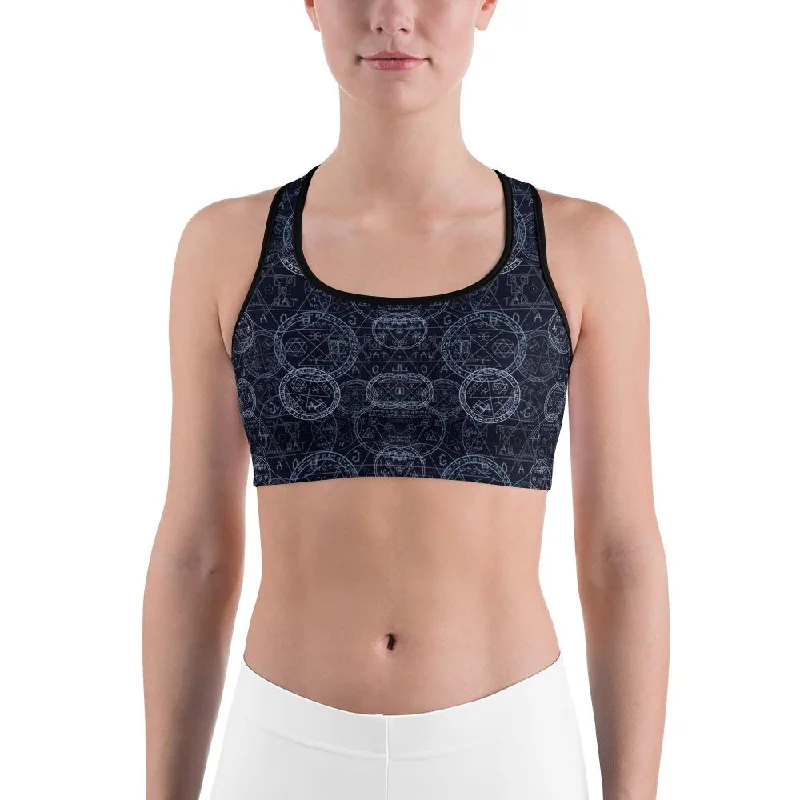 Witchcraft Sports Bra Traditional Women's Wool