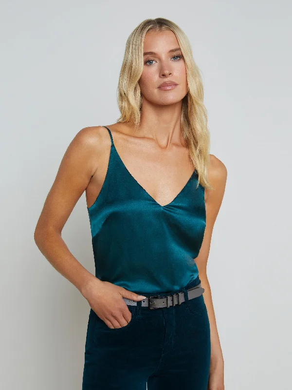 Gabriella Silk Camisole Unique Women's Upcycled