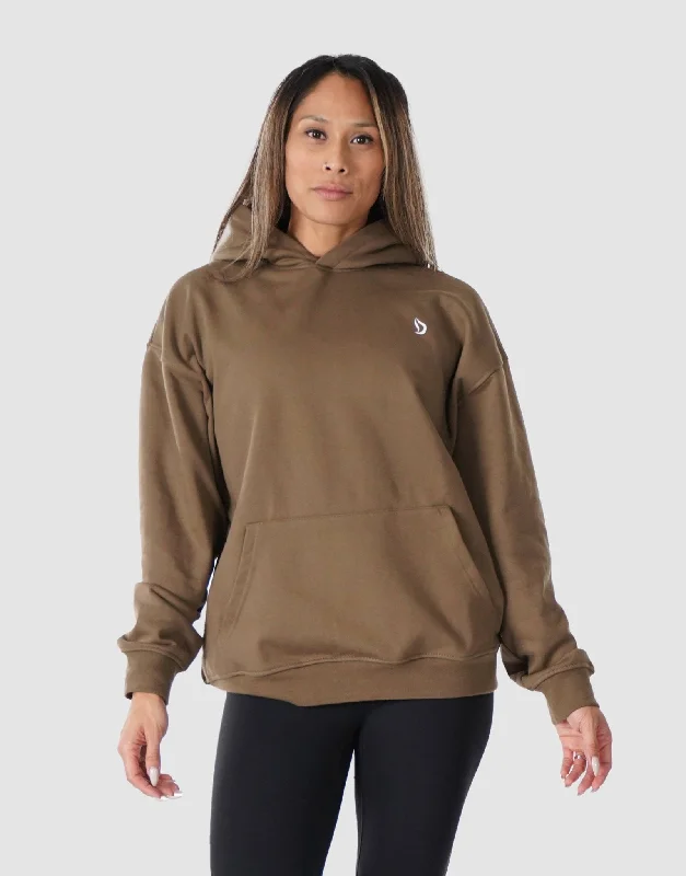 All Day Heavyweight Oversized Hoodie Classic Women's Tweed