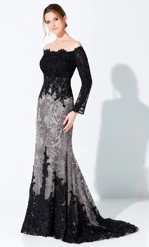 Ivonne D 220D30 - Straight Across Embroidered Mother of the Bride Dress Sporty Women's Athleisure 