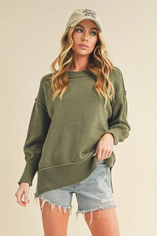 Ina Sweater Hip Women's Retro