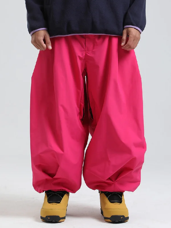 Men's Gsou Snow Park Pro Shredders Super Baggy Snow Pants Feminine Women's Style 
