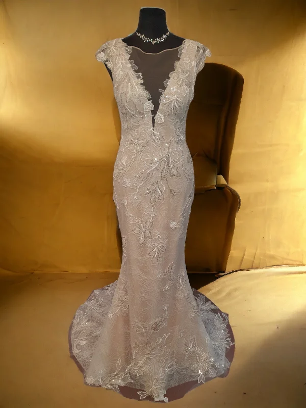 Dominiss Fausta Gown, Brand New Bold Women's Animal Print