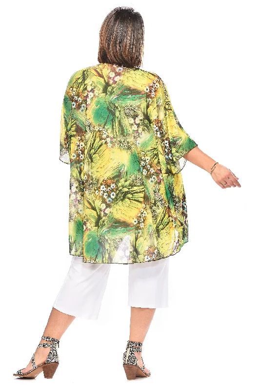Print Kimono Athletic Women's High - 