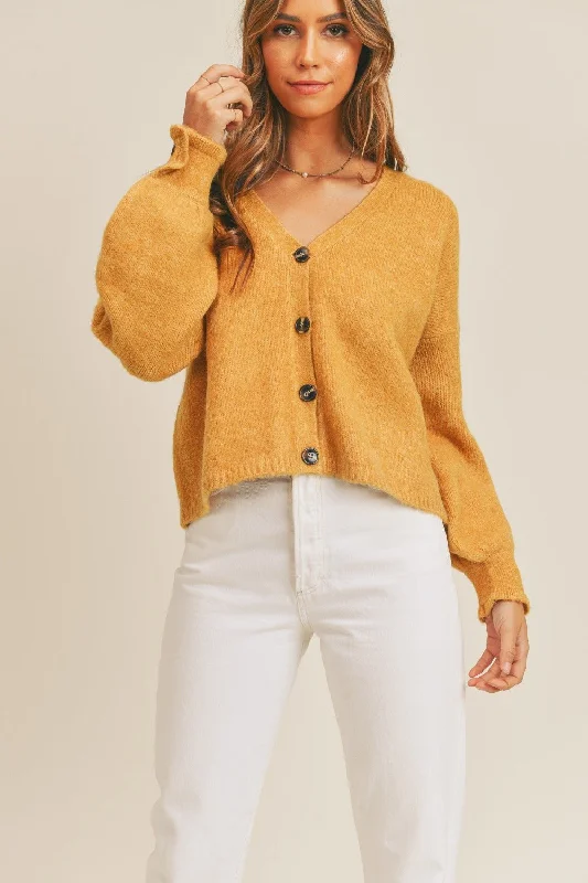 Long Sleeve Button Down Sweater Cardigan Sporty Women's Athleisure 