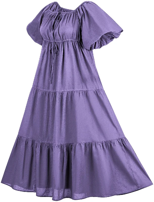 Belle Maxi Chemise Limited Edition Purples Dynamic Women's Moto