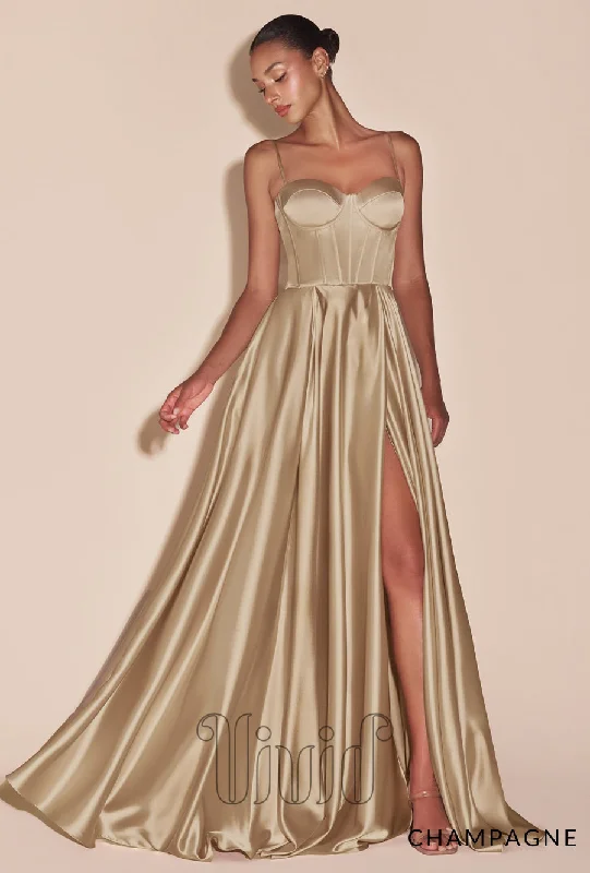 Azura Ball Gown Polished Women's Silk