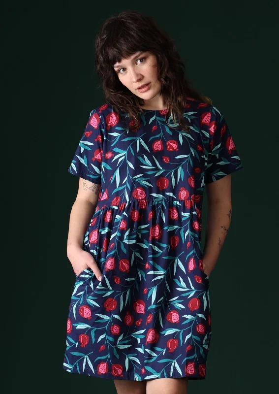 Mabel Dress Pomegranate Earthy Women's 