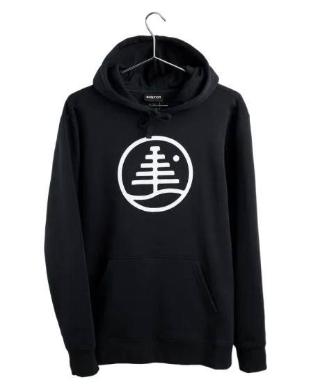 Burton Family Tree Pullover Hoodie - True Black Refined Women's Classic 