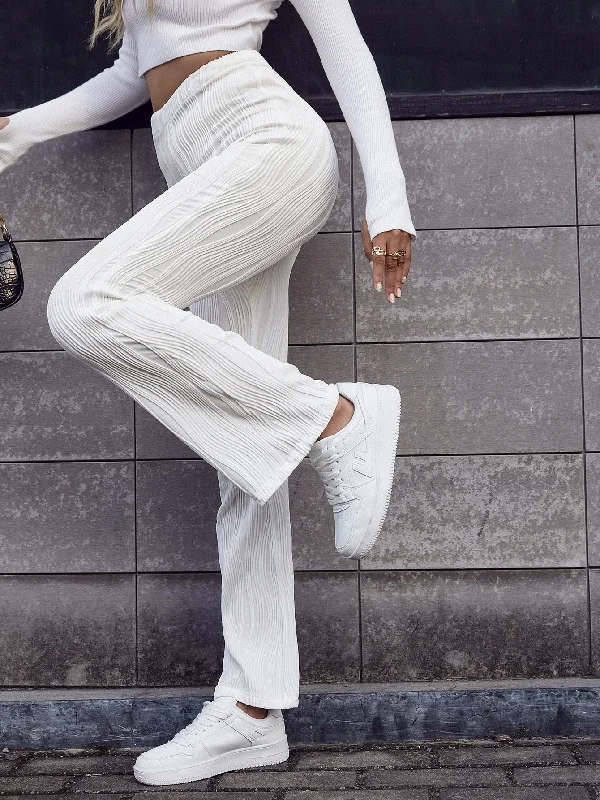 Casual Plain Natural Long Women Pants Earthy Women's Hemp - based