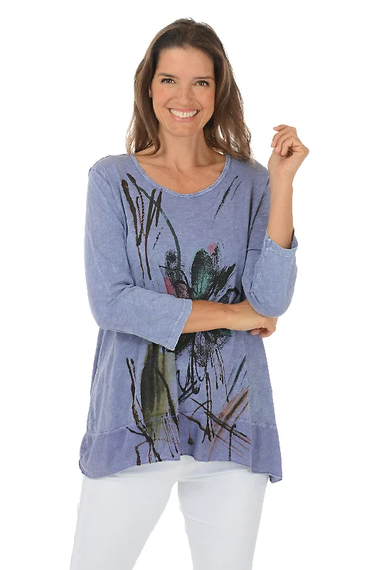 Field Notes Mineral Wash Contrast Hem Tunic Street