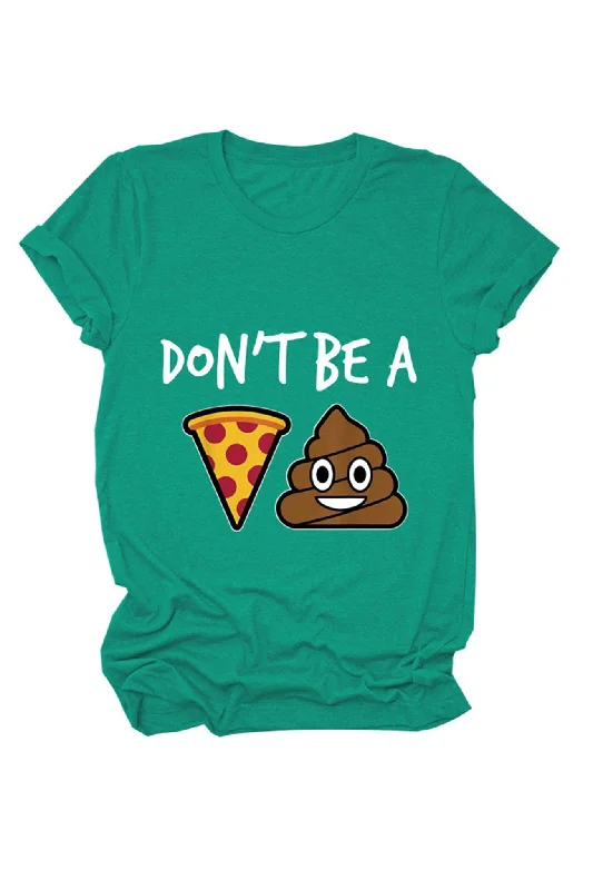 Don't Be Printed T-shirt Casual Women's Loose - fitting