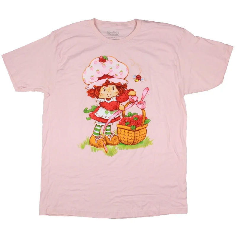 Strawberry Shortcake Women's Berry Sweet Boyfriend Fit Retro Design T-Shirt Modern Women's Tech