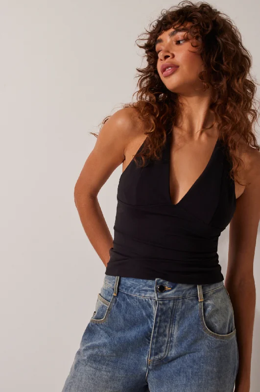 Have It All Halter Top Minimalist Women's Casual