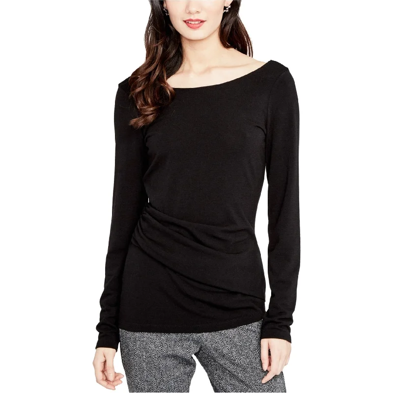 Rachel Roy Womens Ruched Knit Blouse European