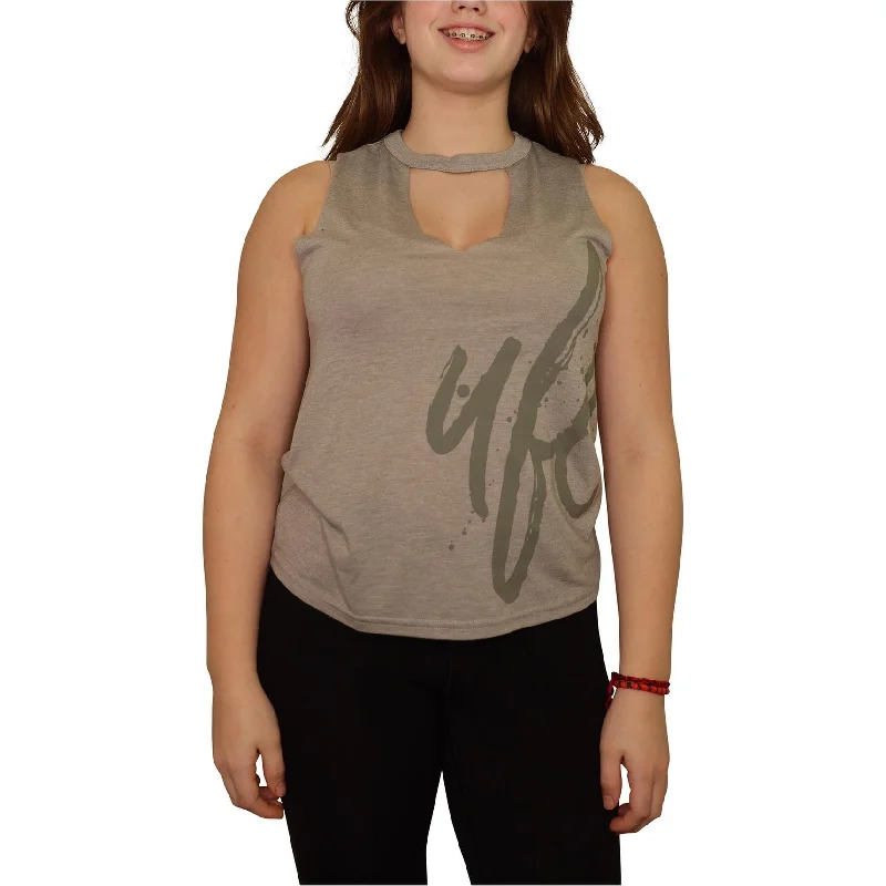 Ufc Womens Cut Out Neck Tank Top Modern Women's Tech