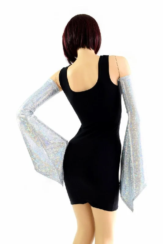 Frostbite Shattered Glass Pixie Arm Warmer Sleeves Cashmere
