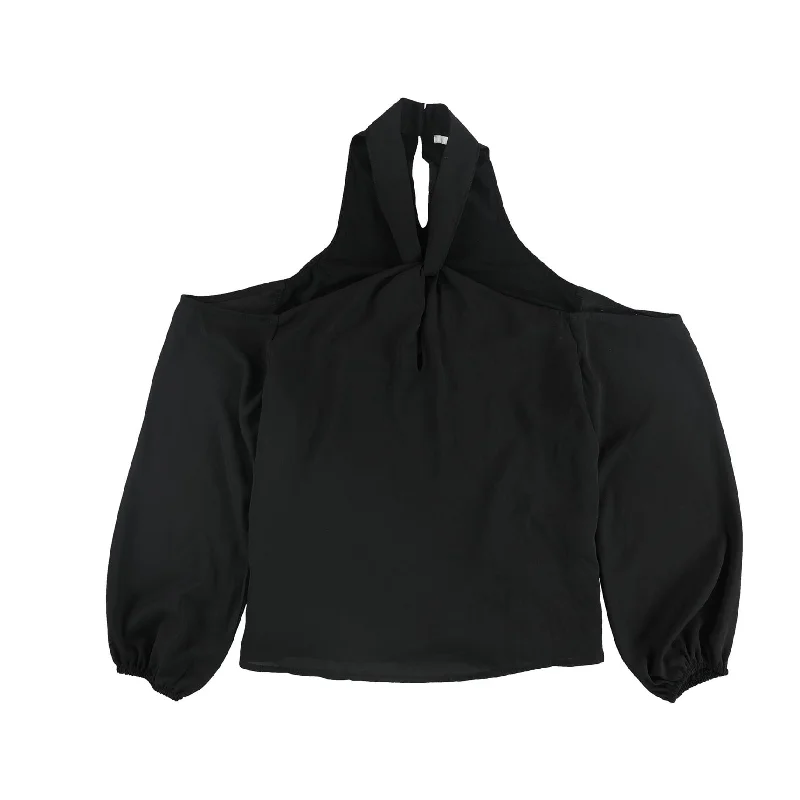Bar Iii Womens Keyhole Cold Shoulder Blouse performance