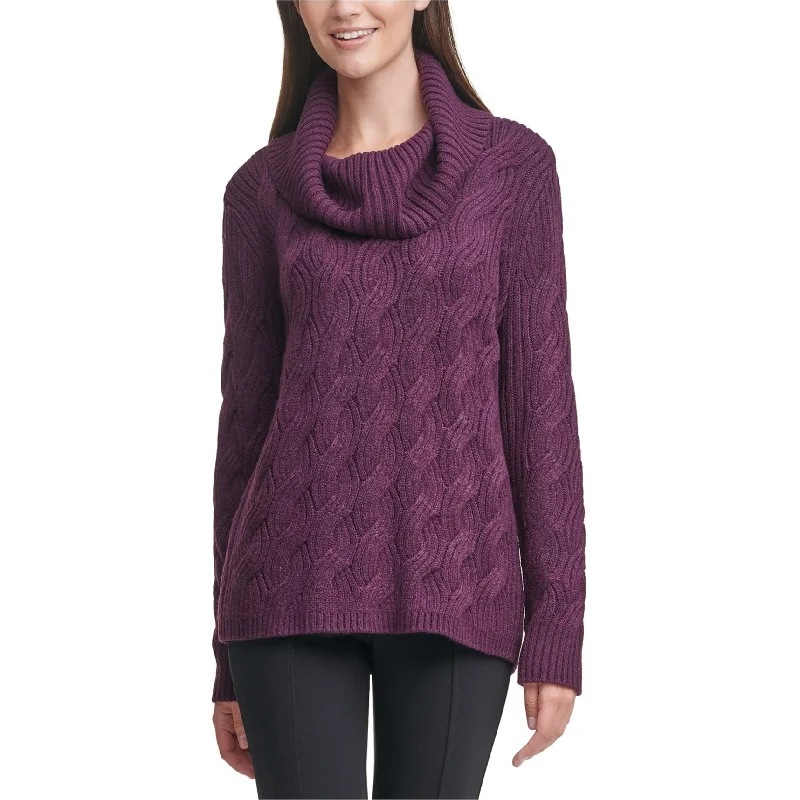 Calvin Klein Womens Chain Stitch Pullover Sweater, Purple, X-Small Vintage Women's 1970S 
