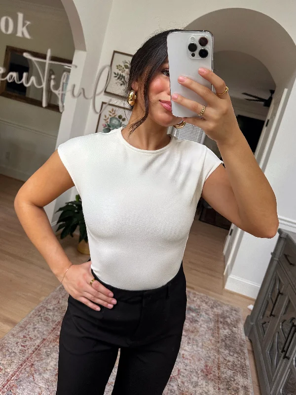 Ivory Top Feminine Women's Soft 