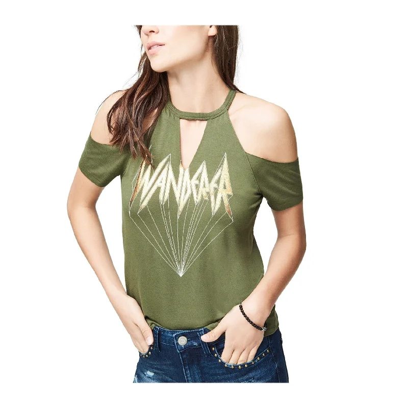 Aeropostale Womens Wanderer Pullover Blouse Tough Women's Military - inspired