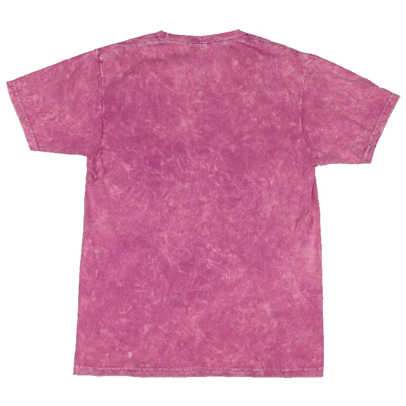 Kuromi T-Shirt Women's Hello Kitty and Friends Mineral Wash Glitter Rose Junior's Adult Short Sleeve Shirt Gym